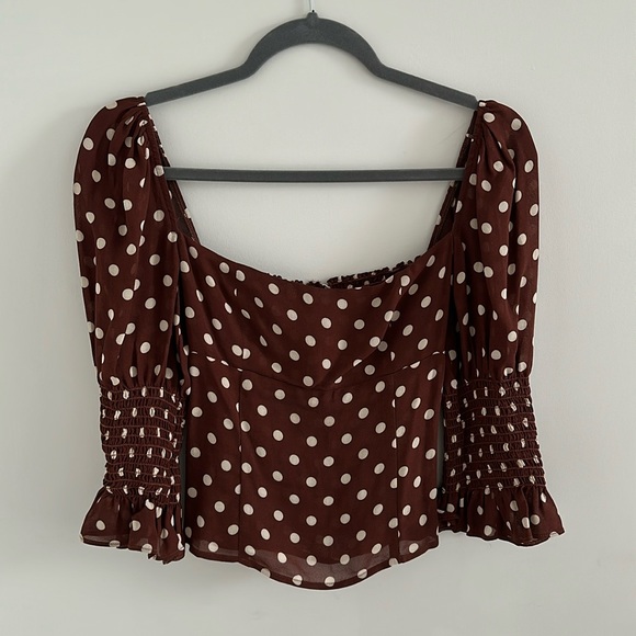 Reformation polka dot top - Picture 2 of 2